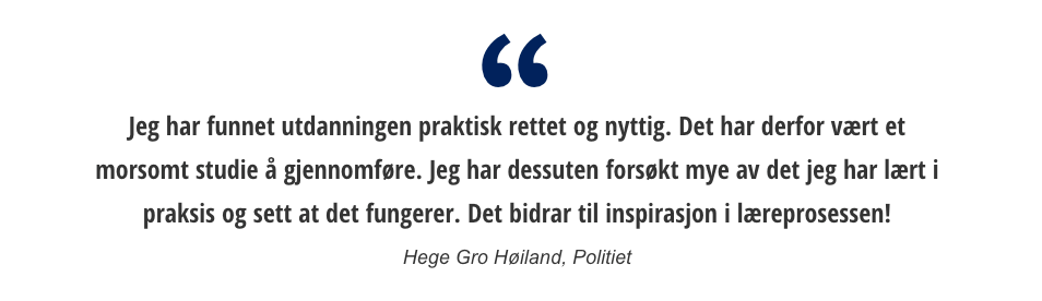 praktisk rettet og nyttig utdanning