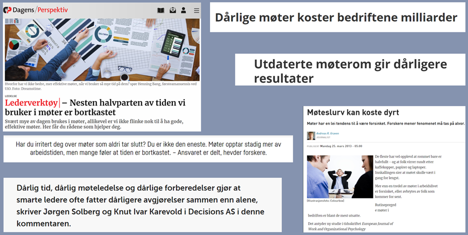 møter